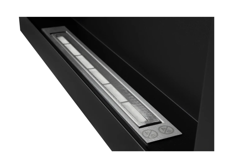 Biokominek 900x400 TÜV czarny mat