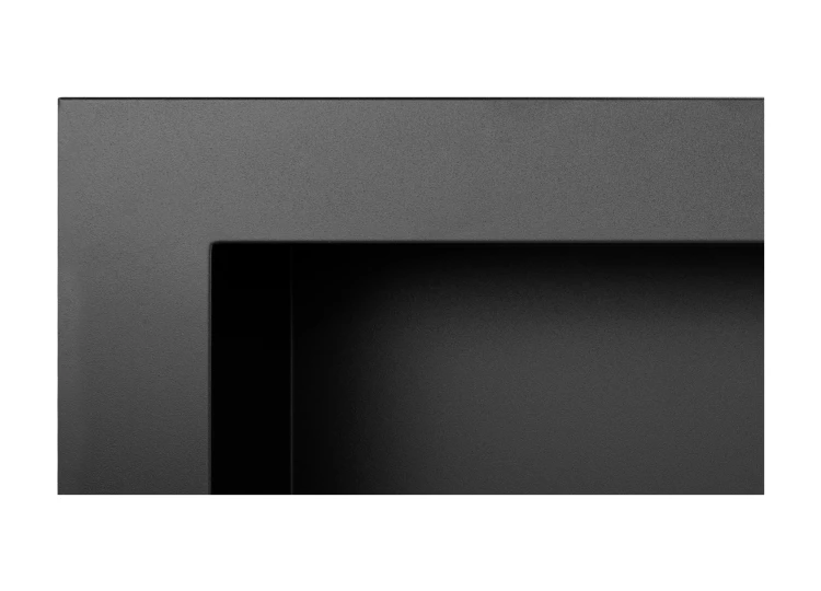 Biokominek 900x400 TÜV czarny mat