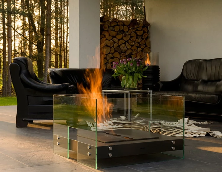 Biokominek wolnostojący PICO DEL TEIDE