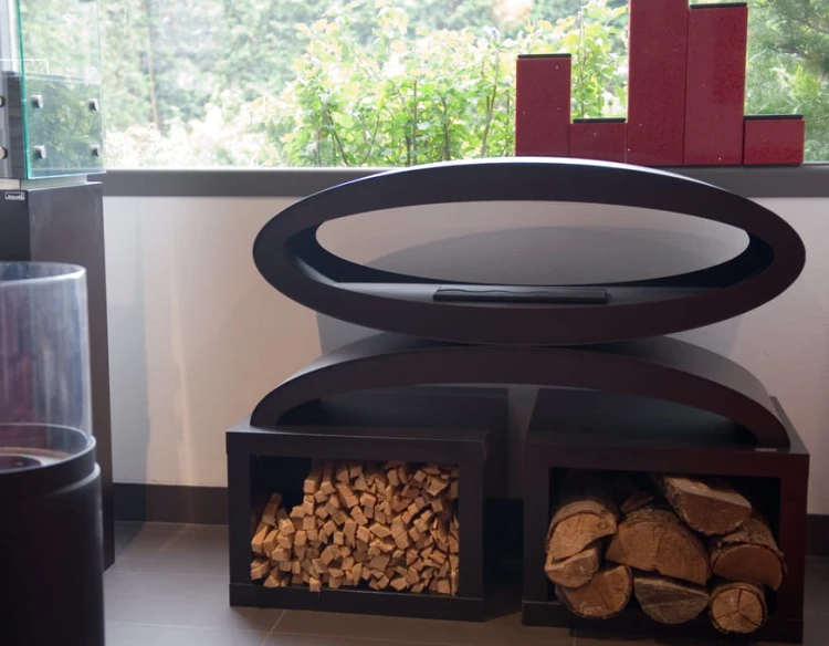 Biokominek wolnostojący MERU 1115 z podstawą