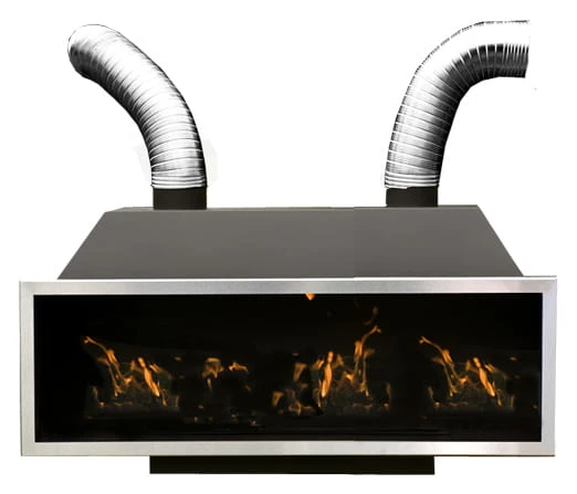 Wkład biokominkowy PELE SPIRO 1100x500mm