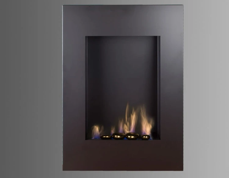 Biokominek do zabudowy WEZUWIUSZ VERTICAL