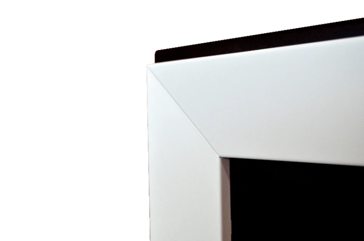 Biokominek do zabudowy FRAME 550 biały