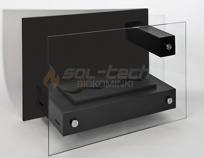 Biokominek wolnostojący APO NON BLACK