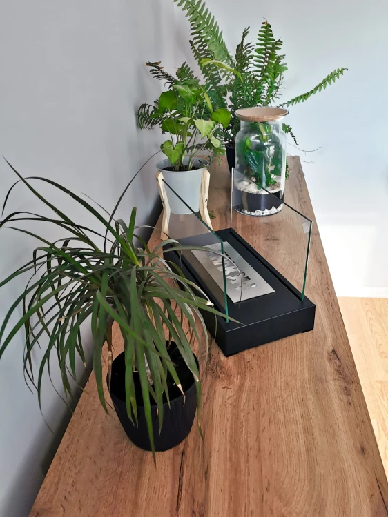 Biokominek stołowy HOME czarny