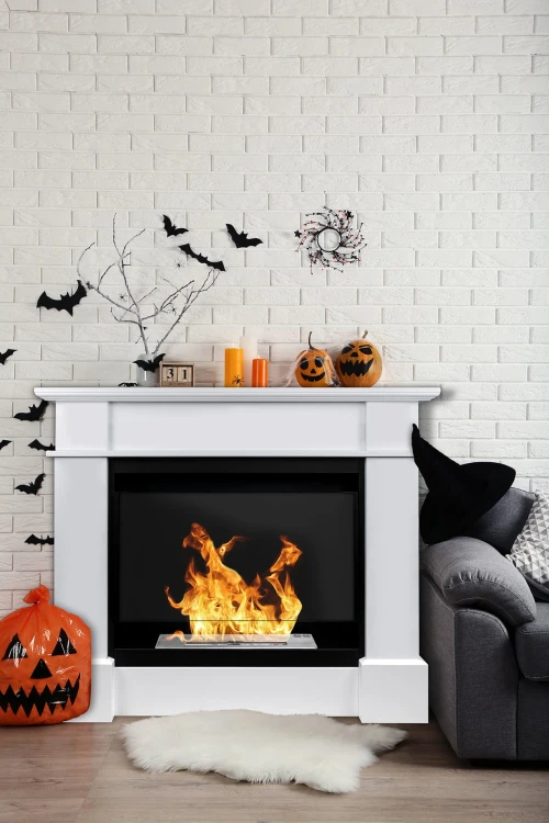 Biokominek portalowy Koloseum Pula z szybą