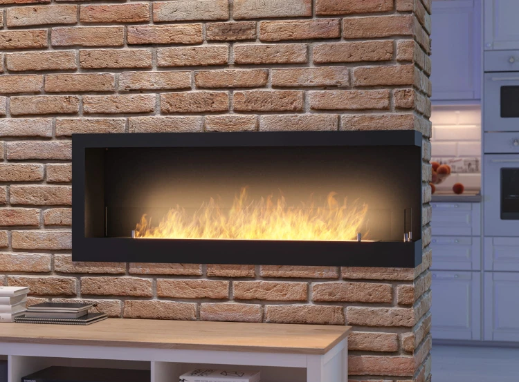 Biokominek narożny CORNER 1200 Glass prawy