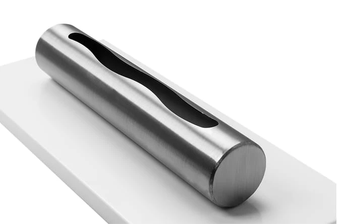 Biokominek stołowy STAINLESS biały połysk