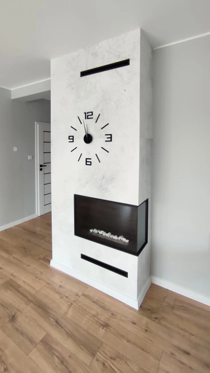 Biokominek narożny EKO GLASS 80 prawy