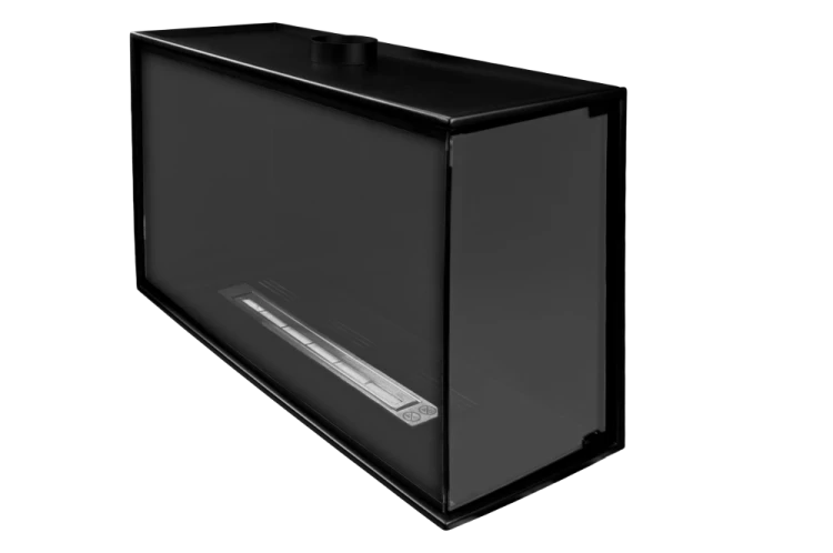 Biokominek narożny EKO GLASS 80 prawy