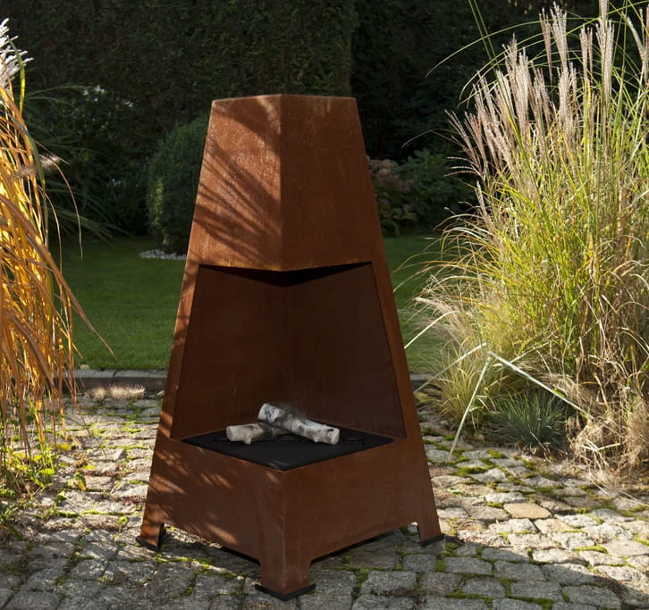 Biokominek wolnostojący VEER Rust