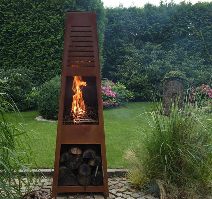 Biokominek / palenisko/ grill VEER Big Plus Rust