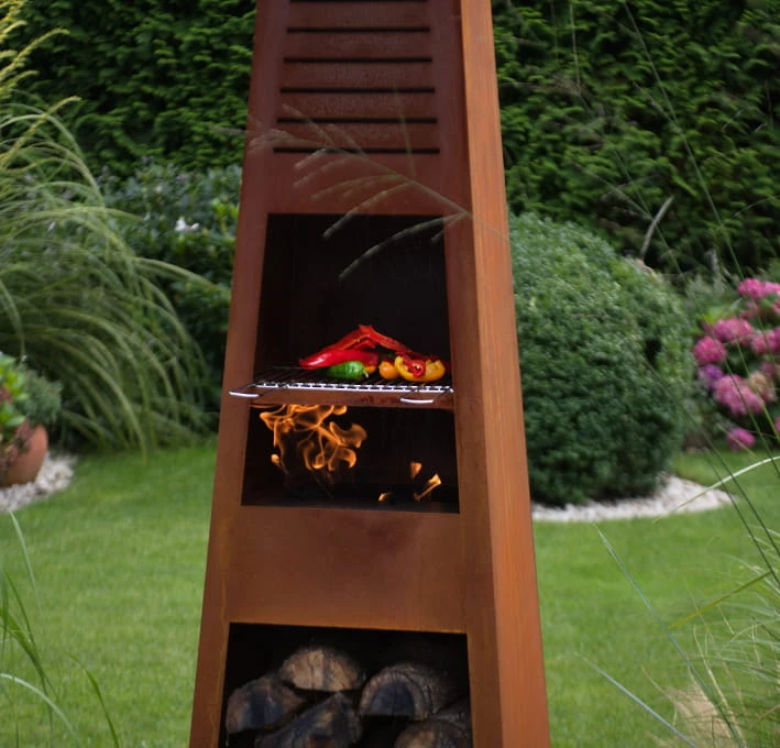 Biokominek / palenisko/ grill VEER Big Plus Rust