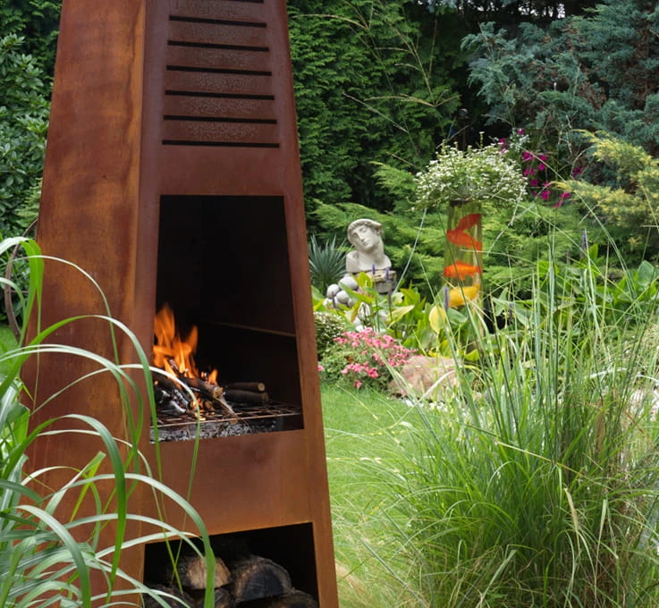 Biokominek / palenisko/ grill VEER Big Plus Rust