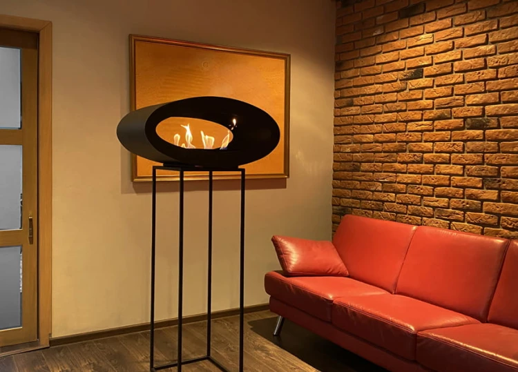 Biokominek wolnostojący MERU 800