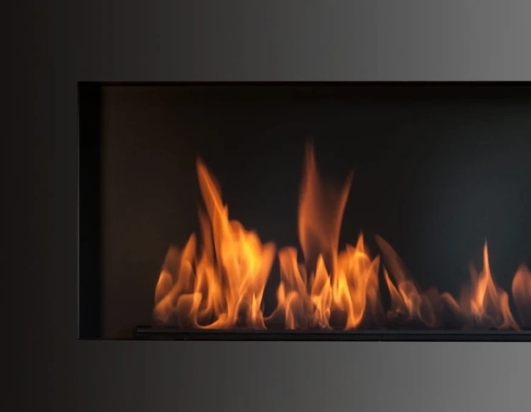 Biokominek ACARA SLIM NON BLACK