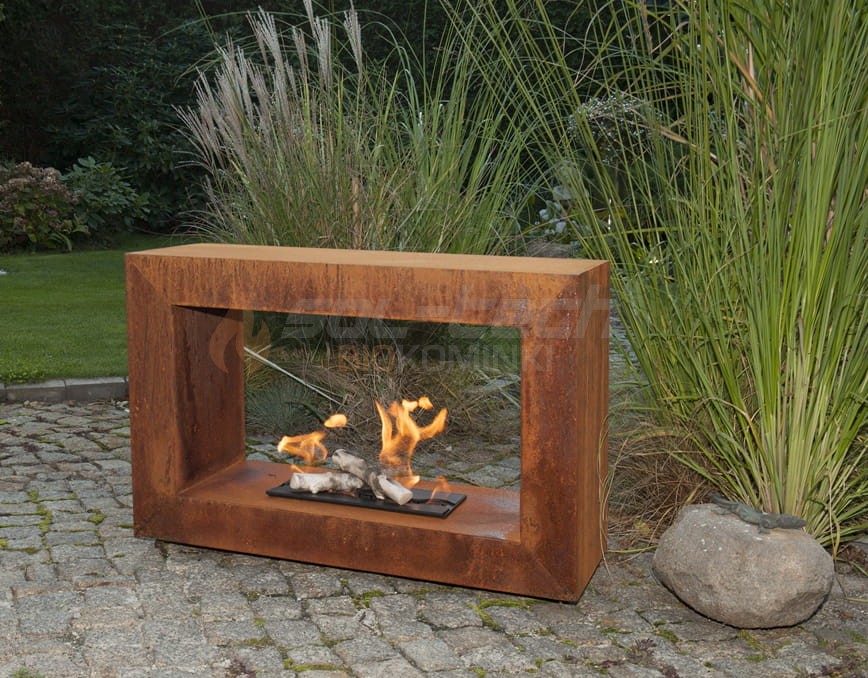 Biokominek wolnostojący KATAMI RUST