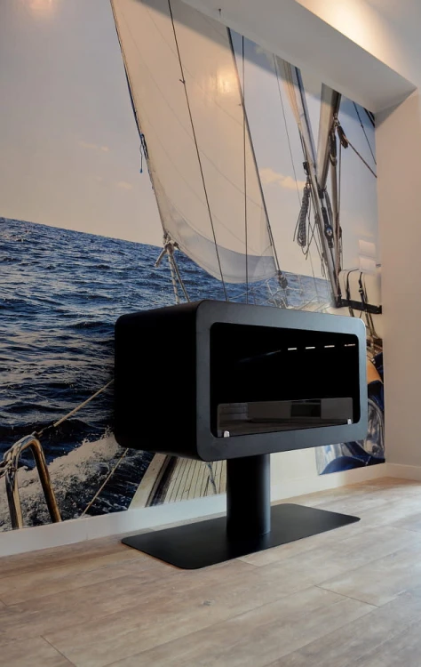 Biokominek wolnostojący INECCO czarny