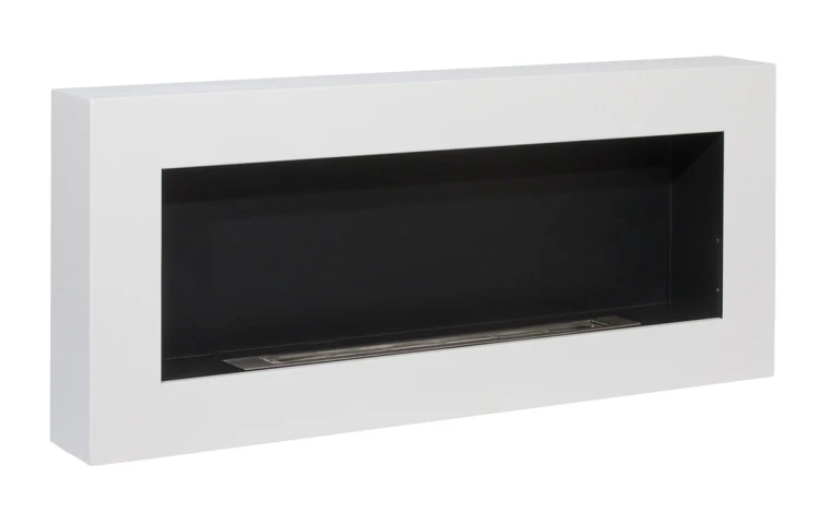 Biokominek 900x400 BOX TÜV biały mat