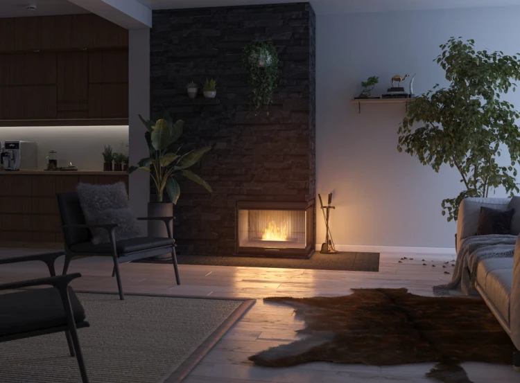 Wkład / palenisko do kominka tradycyjnego SIMPLEBOX 500