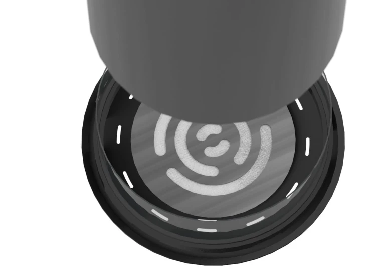 Biokominek INROUND czarny