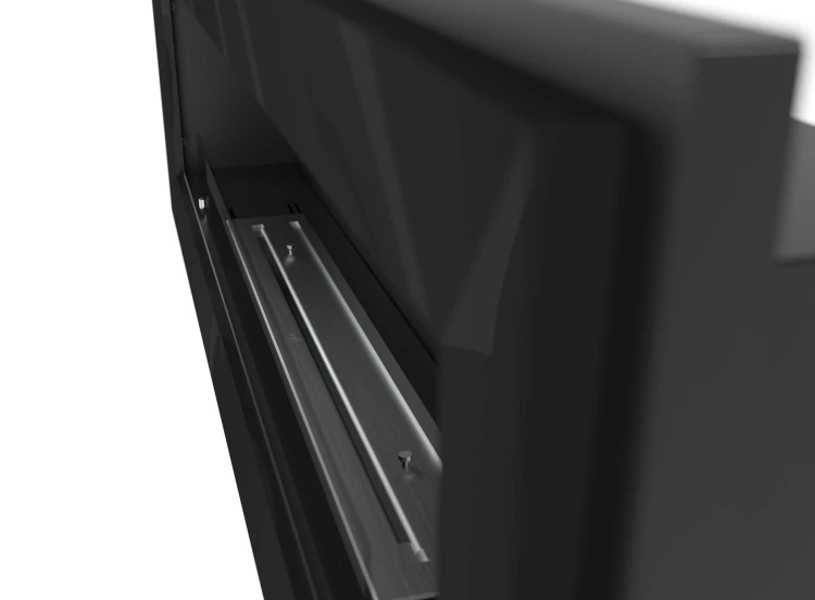 Biokominek do zabudowy FRAME 1500 czarny