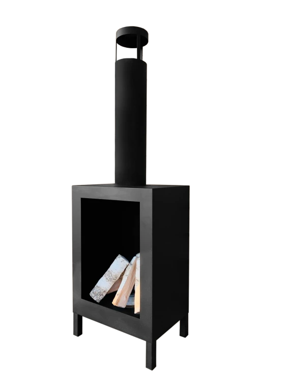 Biokominek wolnostojący KOZEN czarny