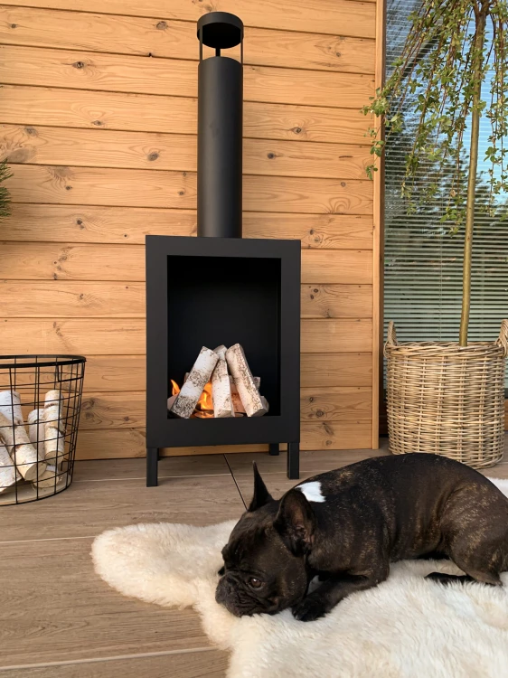 Biokominek wolnostojący KOZEN czarny