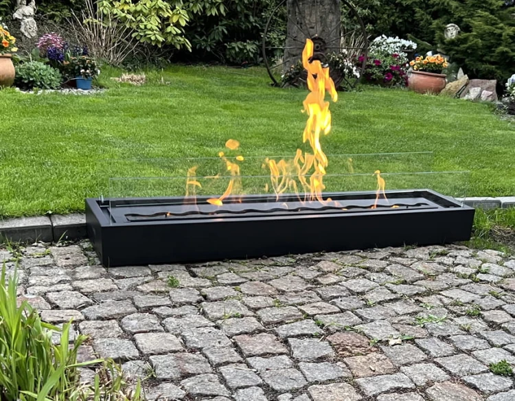 Palenisko Fala z szybami i obudową