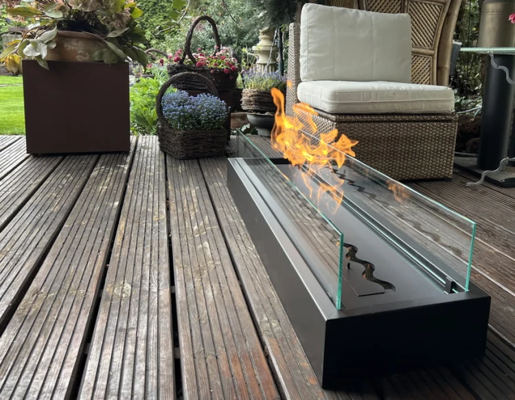 Palenisko Fala z szybami i obudową