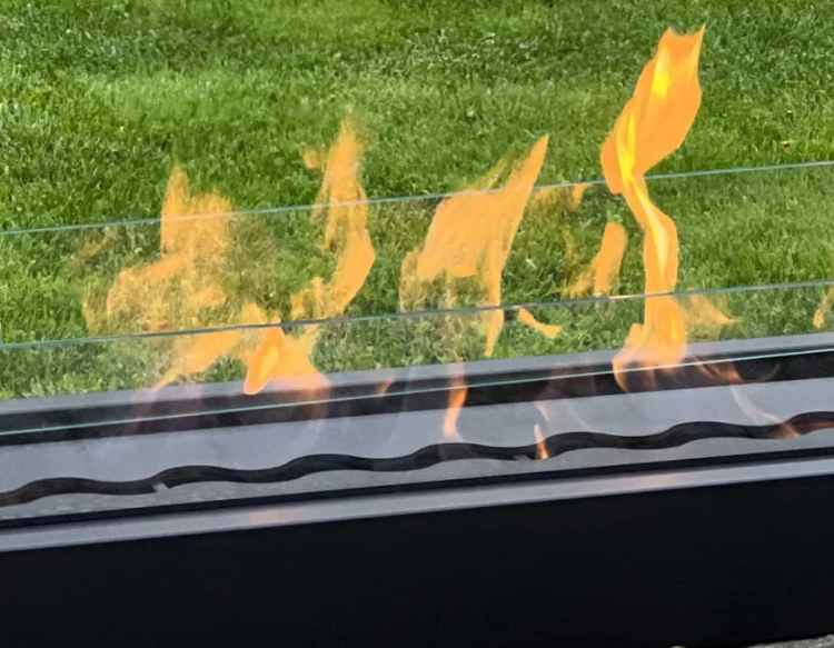 Palenisko Fala z szybami i obudową