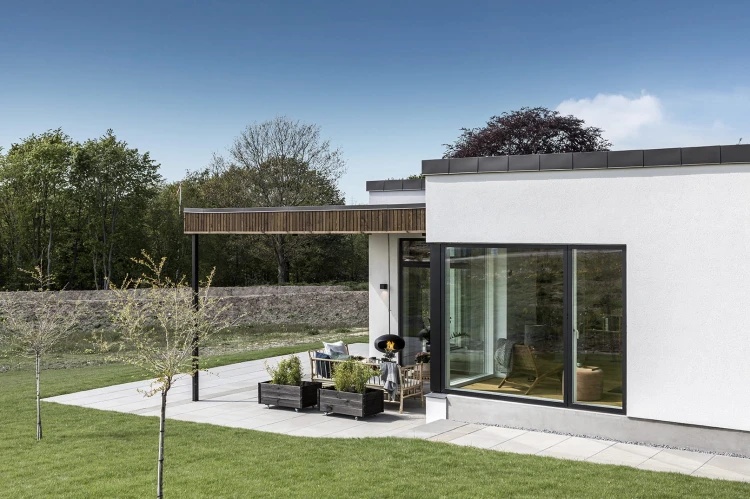 Biokominek wiszący Cocoon Aeris Hanging Black / Inox