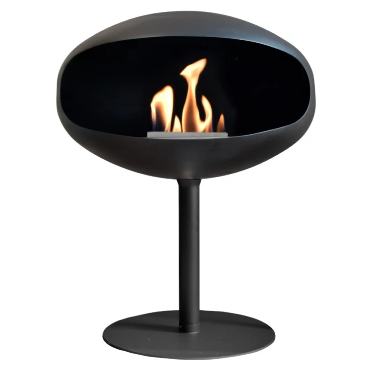 Biokominek wolnostojący Cocoon Pedestal Black