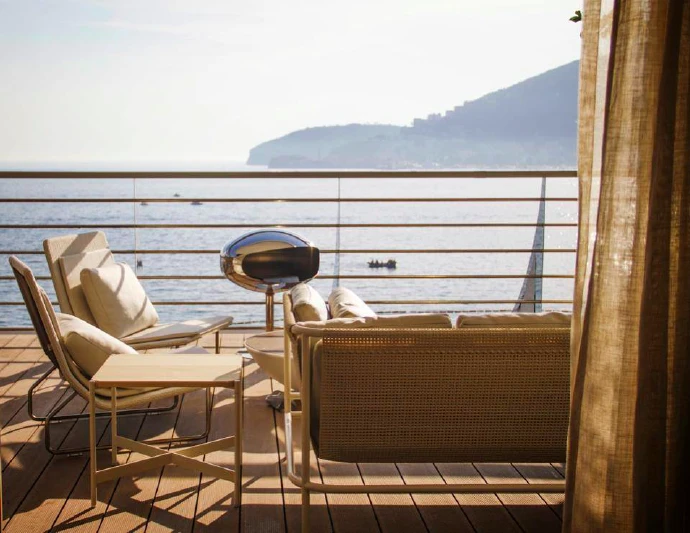 Biokominek wolnostojący Cocoon Pedestal Stainless Steel