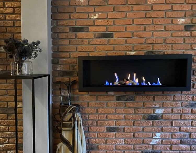 Biokominek wiszący PELE HANGING BLACK 1200