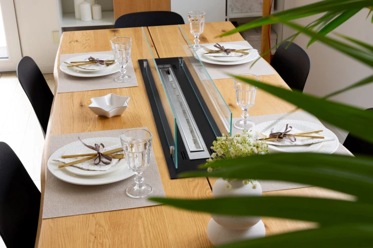 Wkład Black 1000 do zabudowy z szybami ochronnymi