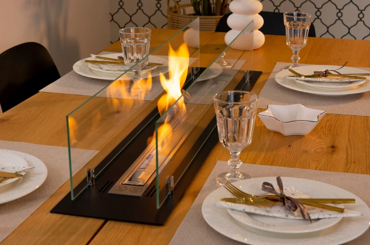 Wkład Black 1000 do zabudowy z szybami ochronnymi