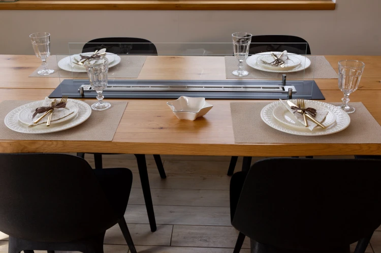 Wkład Black 1000 do zabudowy z szybami ochronnymi