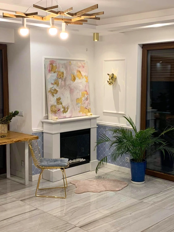 Biokominek portalowy Koloseum Pula z szybą