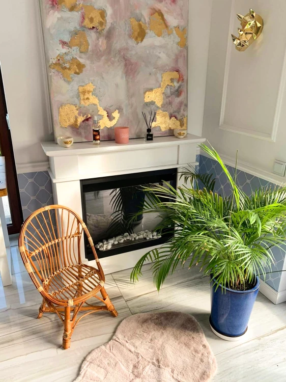 Biokominek portalowy Koloseum Pula z szybą