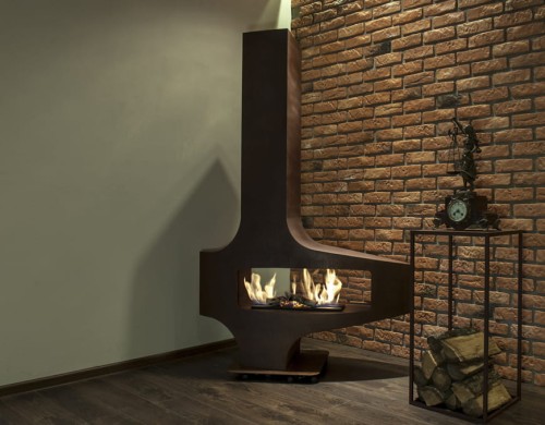 Biokominek wolnostojący UGLY