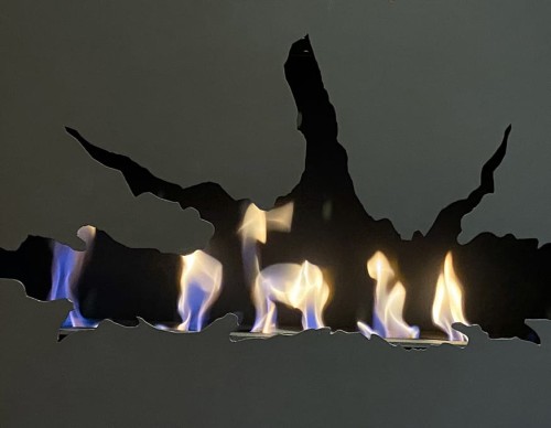 Biokominek wiszący ERUPTION II