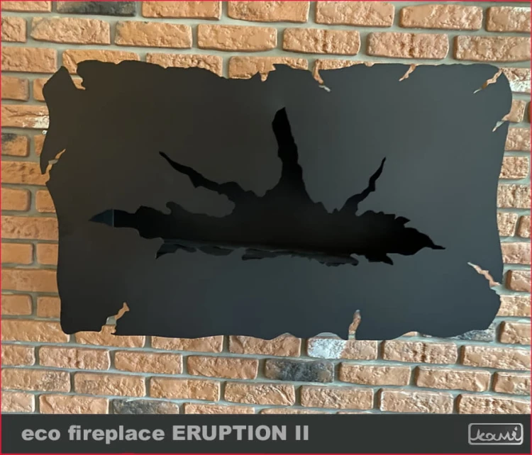 Biokominek wiszący ERUPTION II