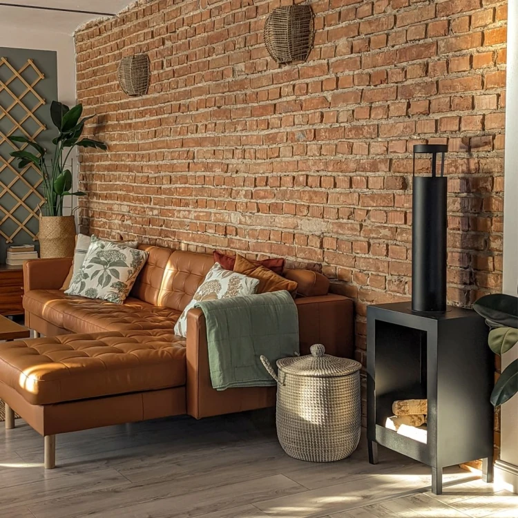 Biokominek wolnostojący KOZEN czarny