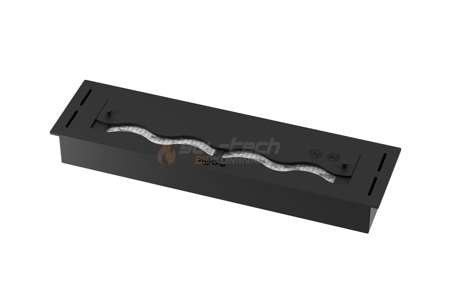 Palnik na biopaliwo SLIM LINE BURNER 600 BLACK