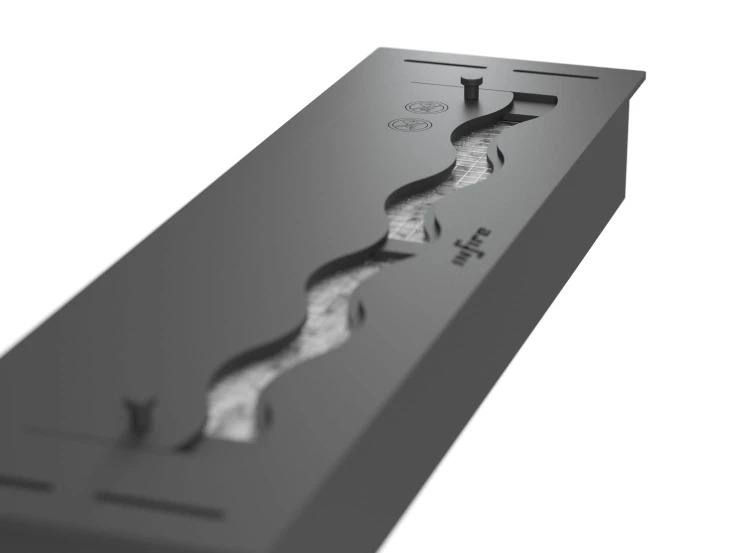 Palnik na biopaliwo SLIM LINE BURNER 600 BLACK