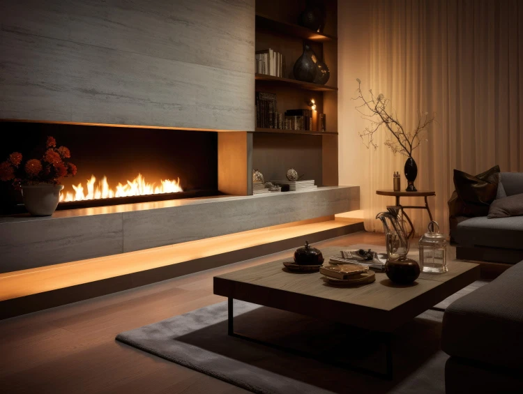 Palnik na biopaliwo SLIM LINE BURNER 1200 BLACK