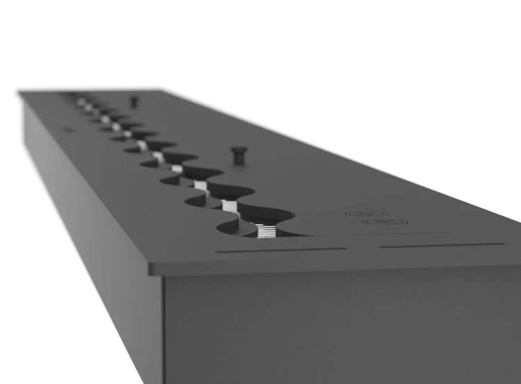 Palnik na biopaliwo SLIM LINE BURNER 1200 BLACK