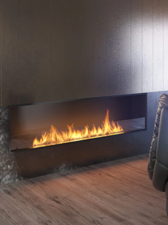 Biokominek do zabudowy SLIM LINE INSIDE 2000