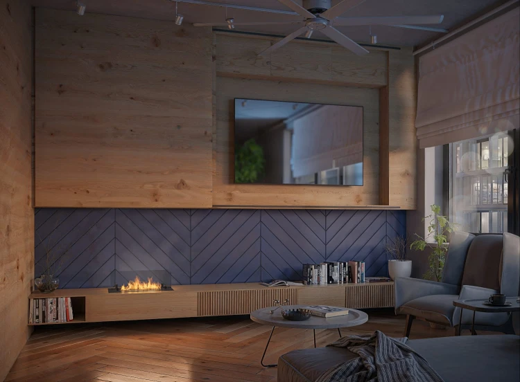 Wkład SLIM LINE INSERT 600 BLACK do zabudowy w meblach